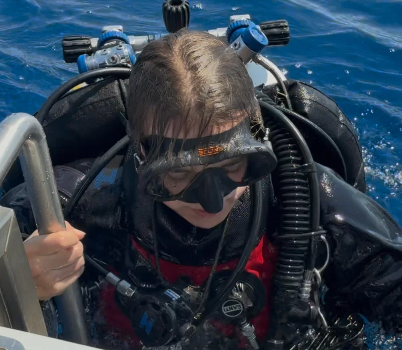 Alicja Ulejczyk — GUE Cave diver