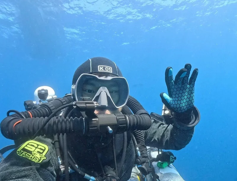 Hank Wu — GUE CCR2 Cave2 Diver